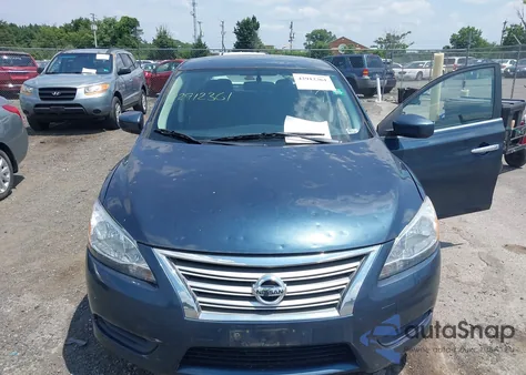 2014 Nissan Sentra Sv из США, поврежденный, VIN 3N1AB7AP4EL610404